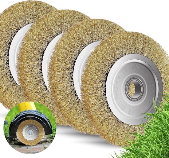 Voegborstel - 16 mm - 110 mm - Vervangingsborstel voor Onkruidverwijdering - Voor Diverse Tuinapparaten