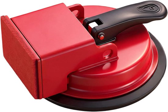 Voegen Reparatie Gereedschap - Vloer Vuller - Gaten Dichten - Met Zuignap - 14 x 13 x 5 cm - Rood