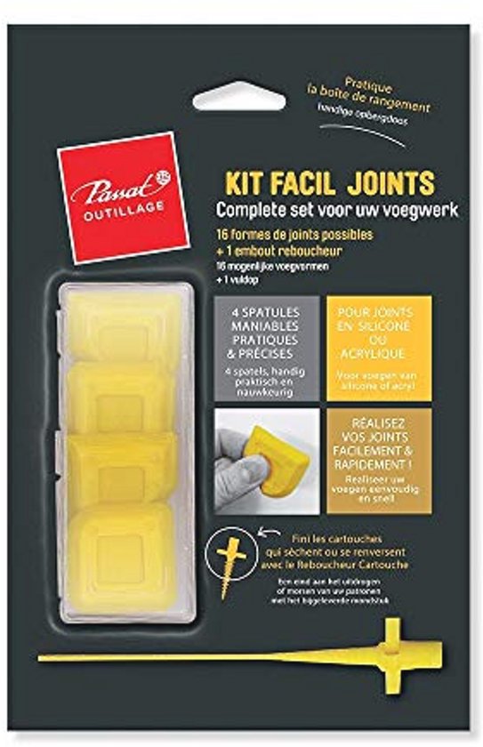 Voegen Set 5-delig - Voegengladder, Voegenmes, Afdichtingsverwijdering en Bewerking van Merkloos	