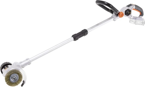 Voegenborstel - 18V - Excl. Accu en Oplader - Voor milieuvriendelijke verwijdering van onkruid, vuil en mos zonder moeite - Maxxpack van Batavia