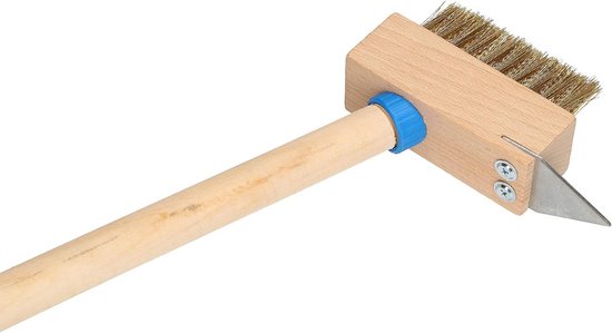 Voegenborstel 40 mm - Stalen Borstels voor Onkruid en Voegenreiniging met 120 cm Steel van Merkloos	