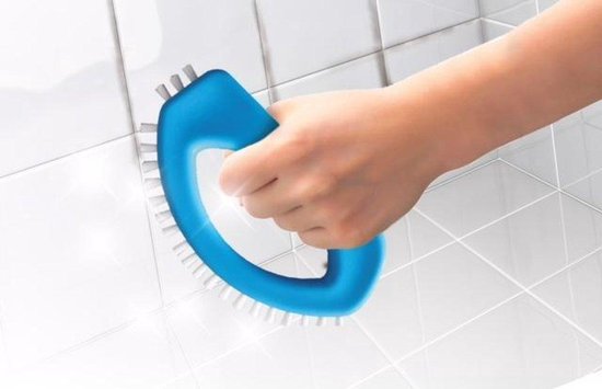 Voegenborstel - Badkamer - schimmels - bacteriën - voegen - schoonmaken - voegenkrabber - Fuginator - voegenreiniger - voegenborstel - voegenreiniger voor schoonmaken van voegwerk van Fuginator