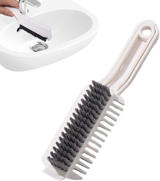 Voegenborstel - Kleine schrobber - Krappe ruimtes reinigen - Antislip handgreep - 208 cm lengte - Niet gespecificeerd