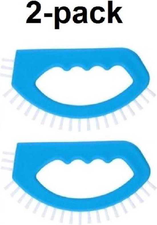 Voegenborstel met ergonomische handgreep, voegen reinigen, badkamer, twee stuks van HG