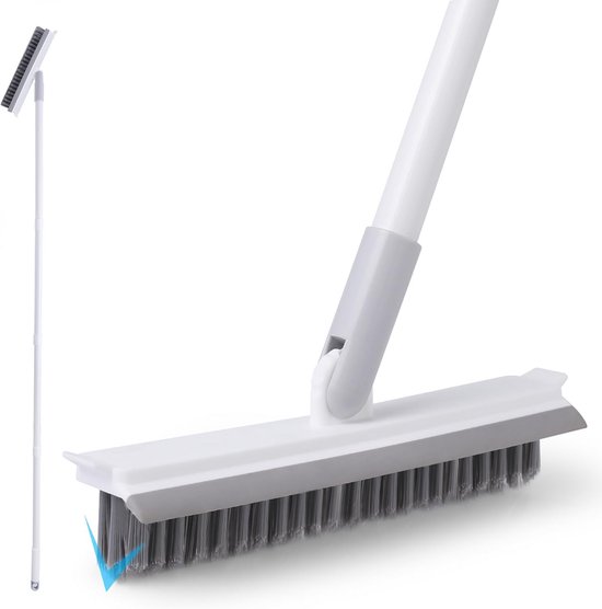 Voegenborstel met Lange Steel voor Tegels en Douche van Merkloos	