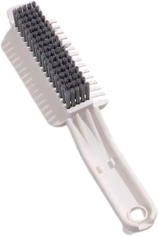 Voegenborstel met Schraper - Kleine Schrobber - Naden Reinigen - Antislip Handvat - 20.8 cm - Niet gespecificeerd