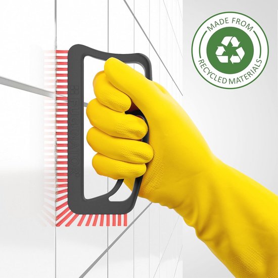 Voegenborstel met voegenreiniger 250 ml - Effectieve voegenreinigingsset voor badkamer en keuken van Merkloos	