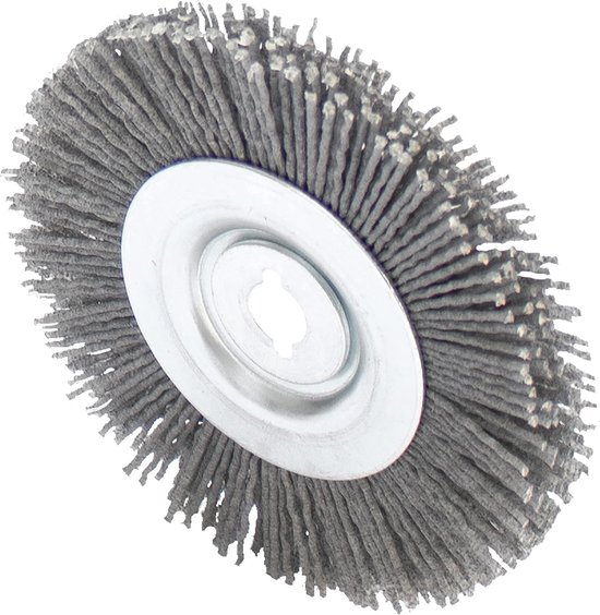 Voegenborstel Nylon 10 cm voor Steen- en Betonoppervlakken - Ideaal voor Onkruid en Mos Verwijdering
