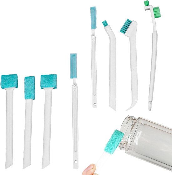 Voegenborstel Set - Kierreiniger Reinigingsborstel - Kieren Schoonmaken - 8 Delige Set - 14-21 cm - Niet gespecificeerd