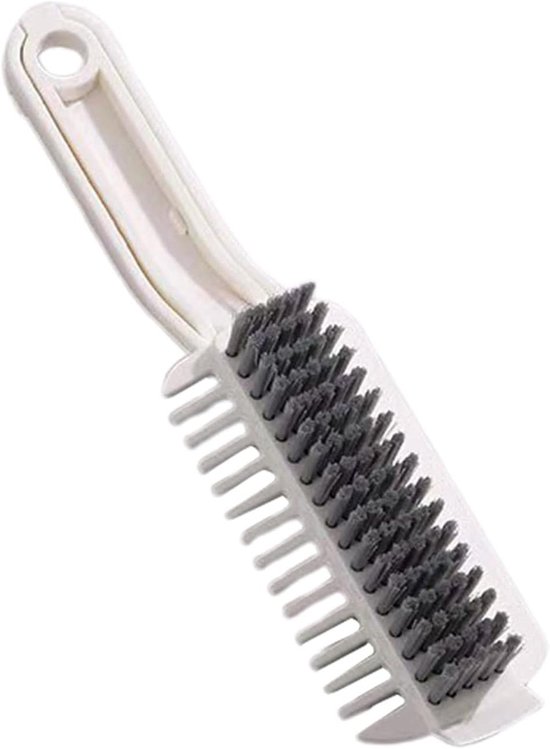 Voegenborstel Set - Schoonmaakborstels - Nauwkeurig Schoonmaken - Antislip Handgreep - 20.8 cm - Grijs
