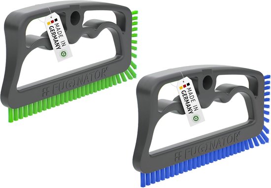 Voegenborstel Set - Voegreiniger Borstel - Badkamer Reinigen - Ergonomische Handgreep - 16 x 4 x 8 cm