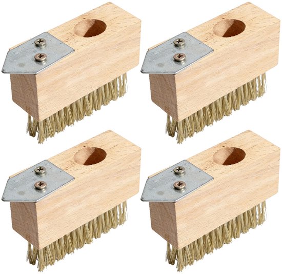 Voegenborstel: voegenborstel, stalen borstel, onkruidborstel met stalen borstels, voegenreiniger, stalen borstels voor het verwijderen van onkruid en mos op smalle en brede