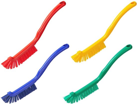 Voegenborstel voor het Reinigen van Tegels en Hoeken in Badkamer en Keuken van Merkloos	