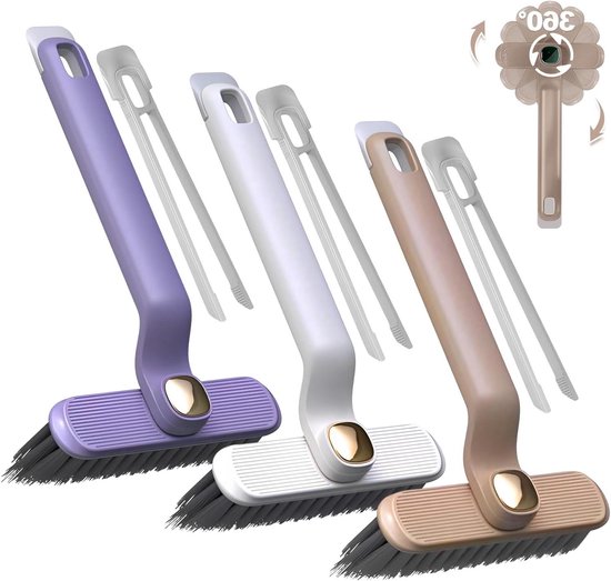 Voegenborstels - Draaibare Reinigingsborstel - 3 Stuks van Massamarkt