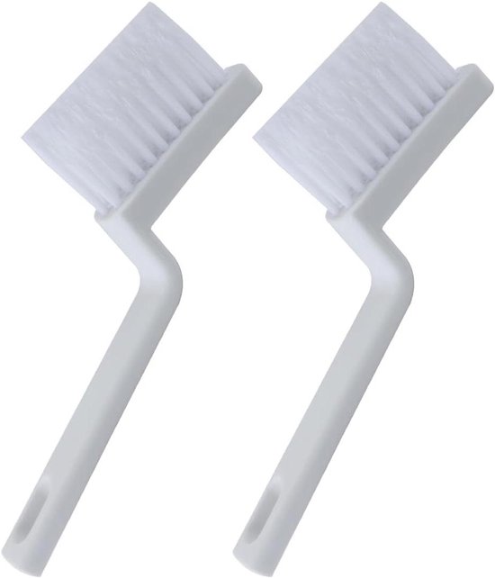 Voegenborstels Set - Kier Reiniger - Sanitair Schoonmaken - Vorm Ontwerp - 2 Stuks - Wit