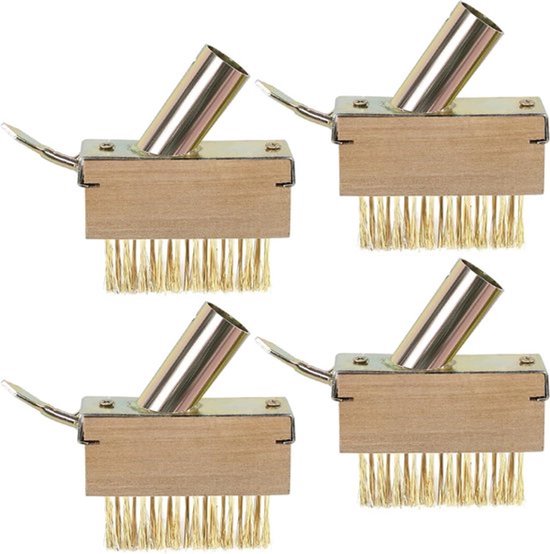 Voegenborstelset met haken - 4 delig onkruidborstels