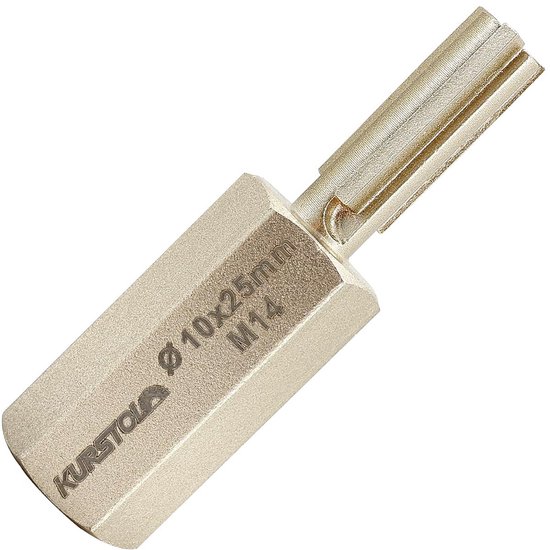 Voegenfrees - Mortelhaak - Mortel Verwijderen - Hardmetalen Snijkanten - 10mm x 25mm - Grijs