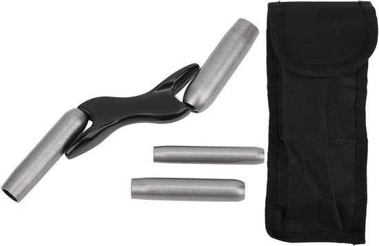 Voegenijzer Baksteen - Metselgereedschap Metaal - Muurverbetering Afwerking - Vier Maten Inclusief - 1/2 tot 7/8 Inch van Merkloos	