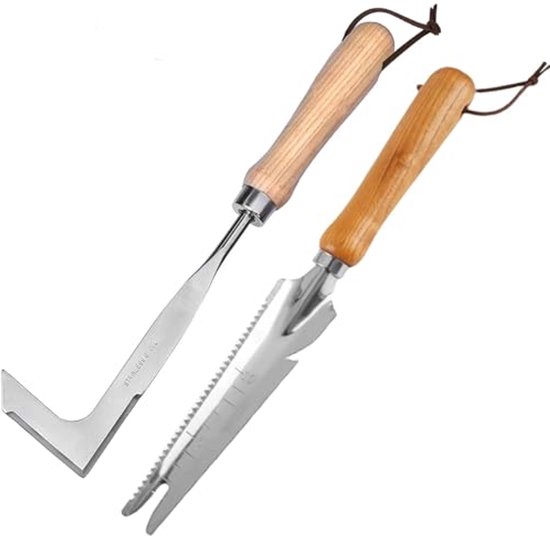 Voegenkrabber en Onkruidverwijderaar voor Tuinieren - Inclusief Kunststof Handvat van Merkloos	