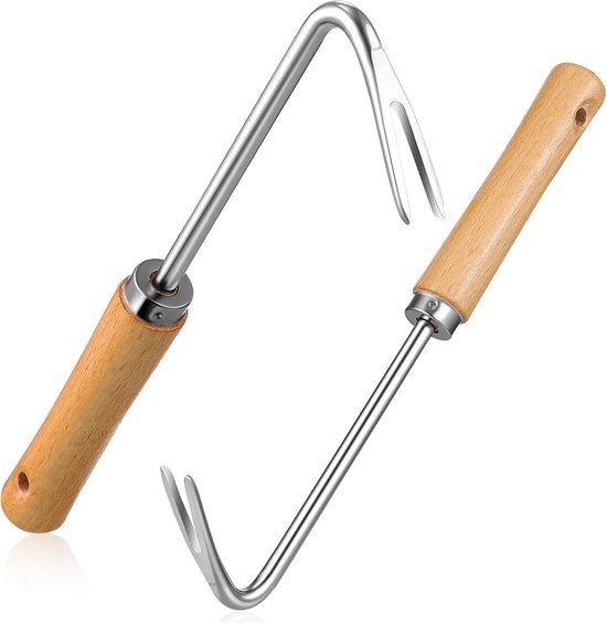 Voegenkrabber - Handvoegenmes Onkruidkrabber - Handige - Handonkruidsteker - onkruidborstel - Handschrepel - onkruidmes - schrapers - voegenkrabber - 2stuks van Merkloos	