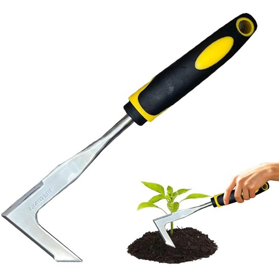 Voegenkrabber - Onkruidverwijderaar terras - Onkruid verwijderen - Antislip handgreep - 30 cm - null