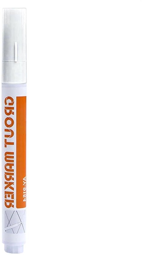 Voegenpen - Tegelmarker Reviver - Voegen Opfrissen - Sneldrogende Formule - 14 cm - Wit van Voegenpen