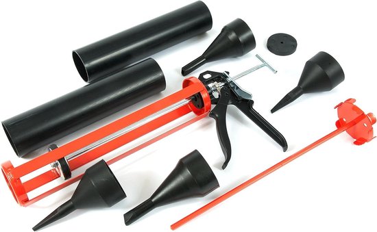 Voegenpistool - Kitpistool - Voegen aanbrengen - Robuust ontwerp - 313 x 553 x 11 cm - Multi van Merkloos	