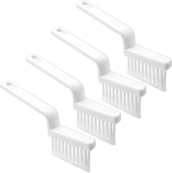 Voegenreiniger Borstels - Schoonmaak Gereedschap - Kranen Schrobben - V-vorm Stijve Haren - 4 Stuks