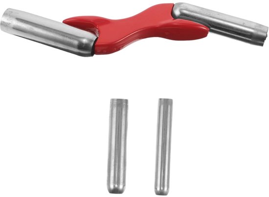 Voegenreinigingsgereedschap - Metselwerk Tool - Voegen Herstellen - Verwisselbare Voeg - 215 cm - Rood van Merkloos	