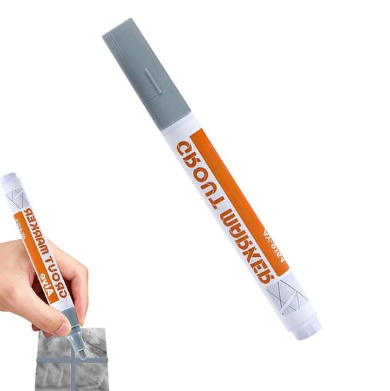 Voegenstift - Tegel reparatie - Badkamer opknappen - Sneldrogend waterdicht - 14 cm - Zwart van Voegenstift