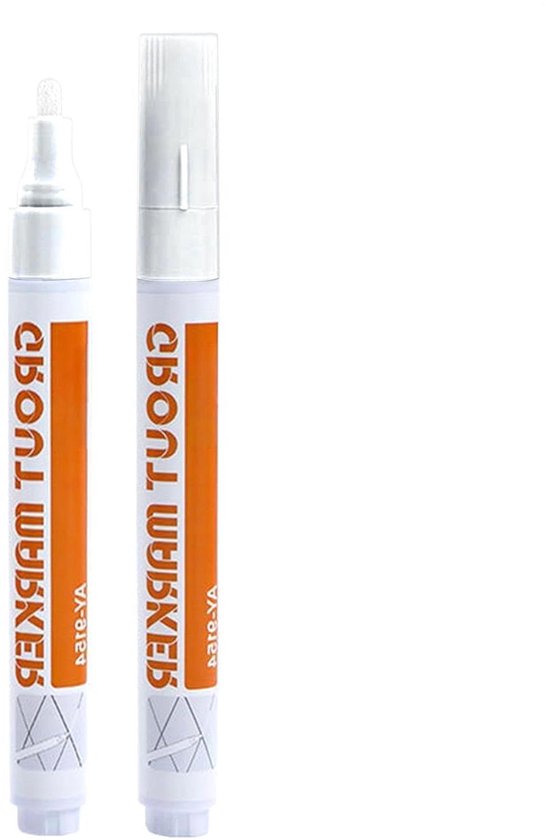 Voegenstift - Tegel reparatie - Voegen opfrissen - Schuine applicator - 14 cm - Zwart