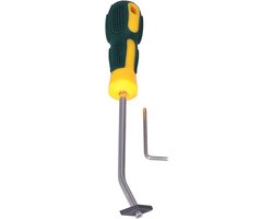 Voegenverwijderaar Gereedschap - Tegelreiniger Kitmes - Voegen Reinigen - Ergonomisch Handvat Duurzaam - 26 x 8 x 4 cm van Merkloos	