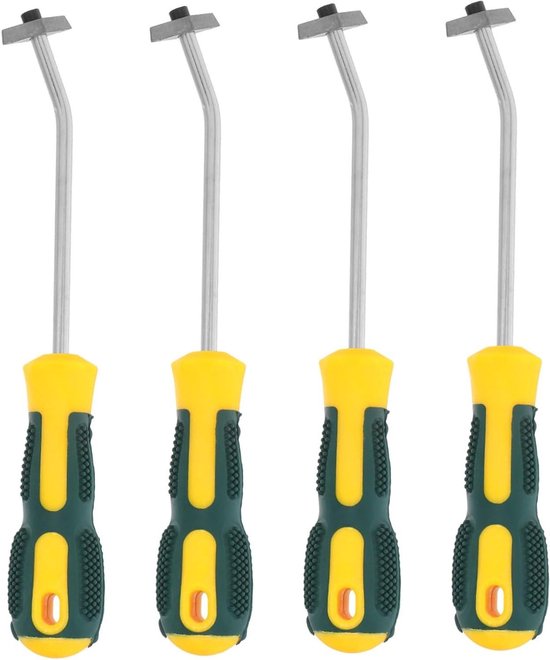 Voegenverwijderaar Set - Voegenkrabber Kit - Tegels Reinigen - Precisieblad Wolfraamstaal - 22 cm - Multi