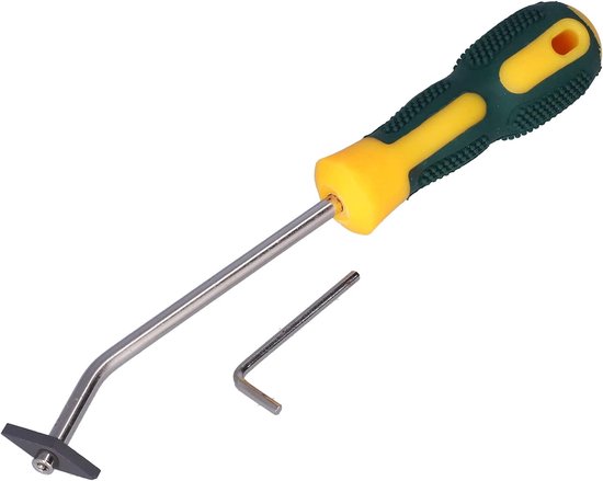 Voegenverwijderaar Tool - Voegenreiniger Handmatig - Tegels Klussen - Ergonomisch Handvat - 26 cm Lengte