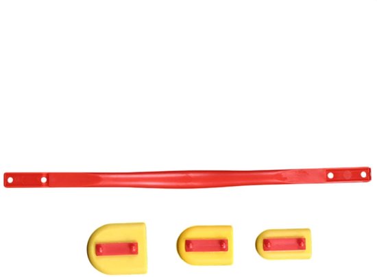 Voeggereedschap Set - Kit Afwerker - Gladde Afwerking - Verschillende Maten - 29.5 cm - Grijs