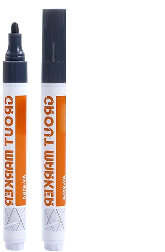 Voegpen - Tegel reparatie - Voegen opfrissen - Sneldrogend waterdicht - 14 cm - Zwart