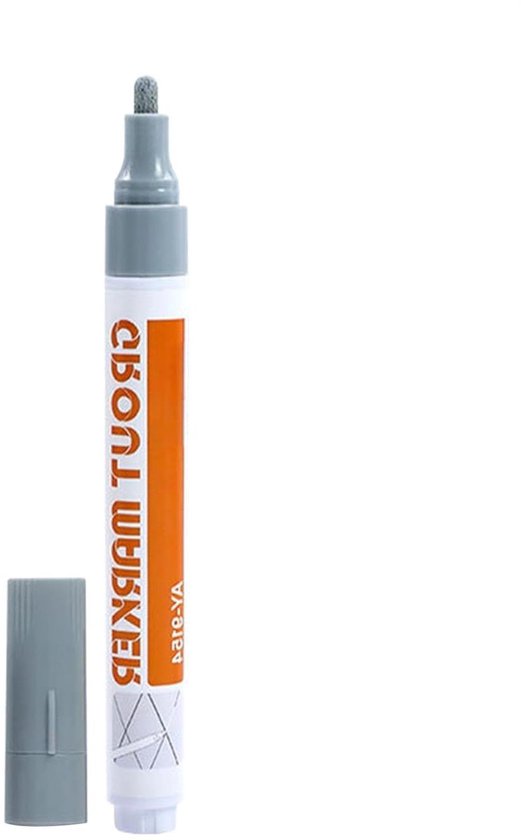 Voegstift - Tegelstift Voegenhersteller - Voegen Opfrissen - Schuine Applicator - 14 cm - Grijs