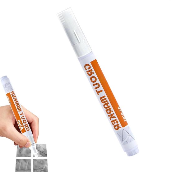Voegstiften Voor Tegels - Voegpen Kit - Tegels Opfrissen - Sneldrogend Waterdicht - 1 Stuk - Wit