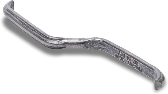 Voegvormer Baksteen - Voegtroffel Voeger - Mortel Voegen Maken - Dubbelzijdig 13 mm - 200 mm - Zilver van Merkloos	