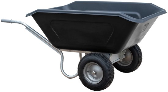 Volume kruiwagen HDPE 350L. 2 wiel van Merkloos	