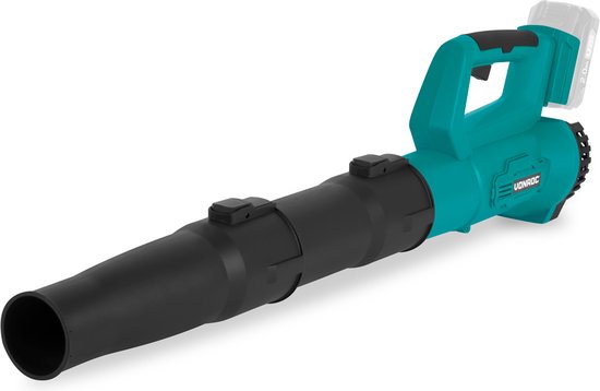 VONROC Accu Bladblazer 20V - Axiaal model - Luchtsnelheid 129 km/u – Luchtvolume 7m3/min - Zonder accu en lader van VONROC