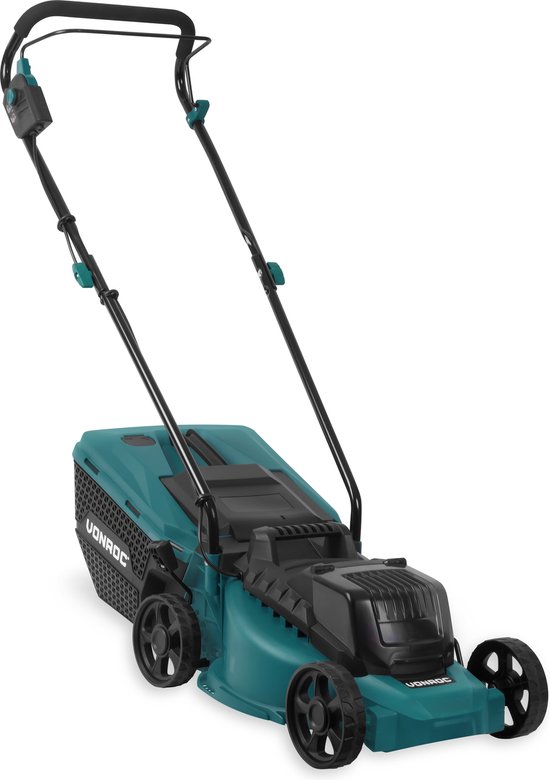 VONROC Accu grasmaaier 40V - Brushless - 33cm - Centrale hoogteverstelling - Zonder accu & lader van VONROC