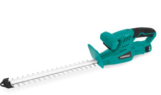 VONROC Accu Heggenschaar 12V – Snijlengte 350mm – Snijbreedte 12mm - Incl. Accu en usb-c kabel van VONROC