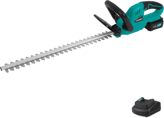 VONROC Accu Heggenschaar 20V – Zwaardlengte 520mm – Snijbreedte 14mm - Incl. 4.0Ah Accu en snellader van Vonroc