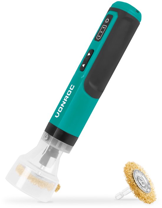 VONROC Elektrische Onkruidborstel - 4V - Incl. USB-C kabel van VONROC