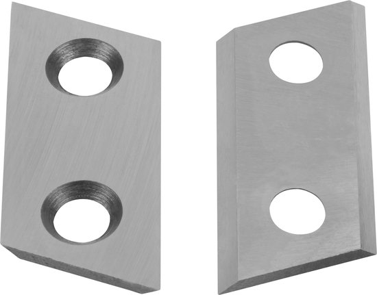 VONROC hakselaar messen – Voor GS502AC hakselaar / shredder – 2 st. hakselaar vervangingsmessen van VONROC