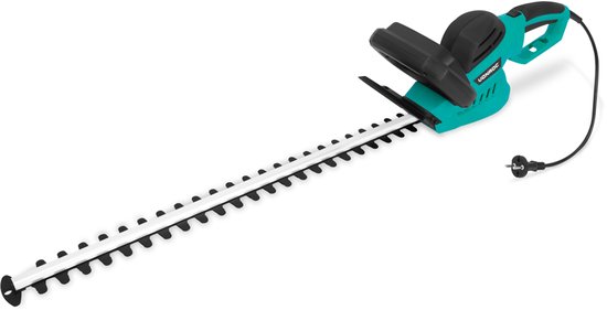 VONROC Heggenschaar 600W – 660 mm zwaardlengte – met 180° draaibaar handvat – Mesafstand 16 mm – Incl. beschermhoes van VONROC