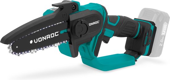 VONROC Mini Kettingzaag 20V - 152mm - Zonder accu en snellader van VONROC