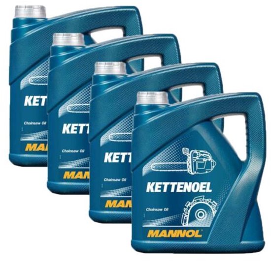 Voordeelpakket 4x Mannol Premium kettingzaagolie 4 liter van Merkloos	