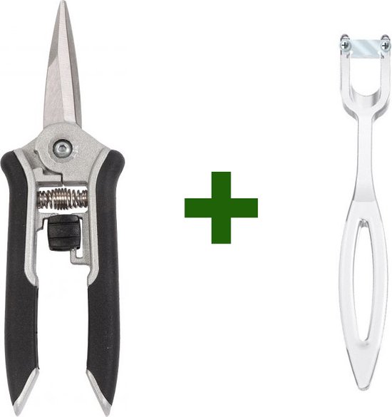 VOORDELIGE SET - bloemenschaar F200 + transparante bloemensnijder van Fiskars